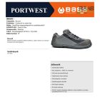 Soccer munkavédelmi félcipő S1P SRC