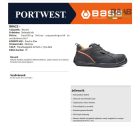 Scuba munkavédelmi félcipő S1P SRC