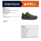 Ace munkavédelmi S1P SRC félcipő