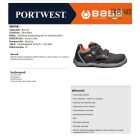 Judo munkavédelmi szandál S1P ESD SRC