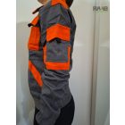 Max női kabát szürke-narancs