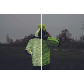 Knoxfield Printed fényvisszaverős softshell dzseki