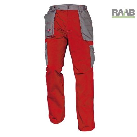 Max evolution derekas nadrág piros-szürke