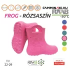 Frog gyermek csizma rózsaszín színben 