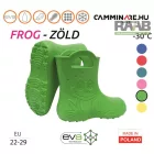 Frog gyermek  csizma zöld színben