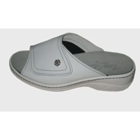   Papucs rugalmas fekete betéttel bütyök részére - Fehér 