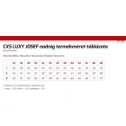 Luxy Josef férfi derekas nadrág Fekete-Szürke  színben 