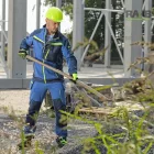NAOS férfi nadrág -kék/sárga színben