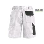 Luxy Tomás rövidnadrág fehér-szürke színben