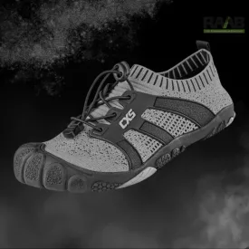 PURESTEP barefoot cipő szürke-fekete