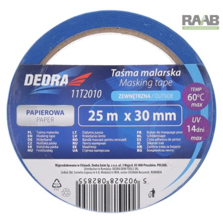 Kültéri maszkolószalag 30mmx25m
