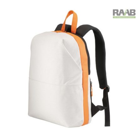 HI-VI Vászon laptop hátizsák szürke