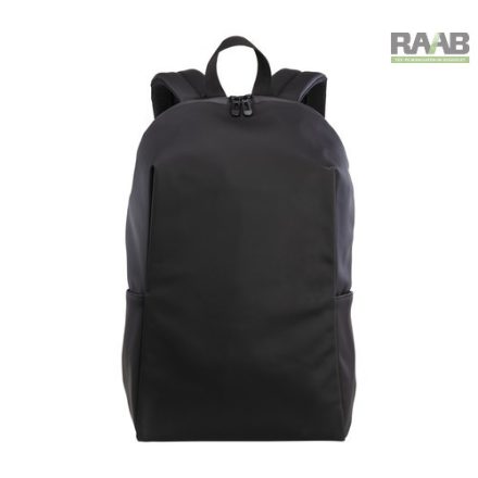 PU laptop hátizsák fekete