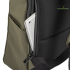 PU laptop hátizsák piros