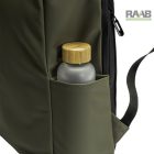 PU laptop hátizsák piros