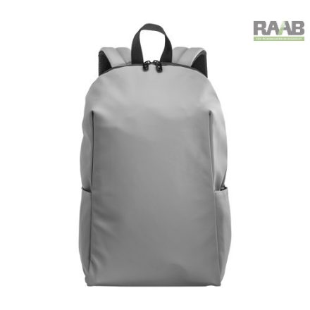 PU laptop hátizsák szürke
