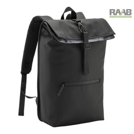 Recy laptop hátizsák fémcsattal fekete