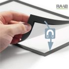 DURAFRAME A6 tartó 2 db  - fekete