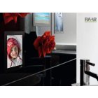 DURAFRAME A6 tartó 2 db  - fekete