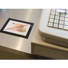 DURAFRAME A6 tartó 2 db  - fekete