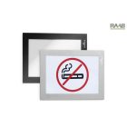 DURAFRAME A6 tartó 2 db  - fekete