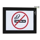 DURAFRAME A6 tartó 2 db  - fekete