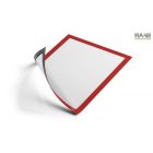 Magnetic note - A4 mágneses infókeret piros 5 db