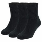 Fekete Warm bokacsizma-zokni -3 pár