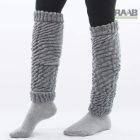 Aerobic lábszármelegítő - világos szürke 