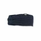 Csavart retro fülmelegítő - sötétkék