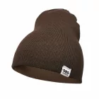 Beanie kötött sapka - barna