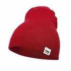 Beanie kötött sapka - piros