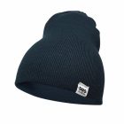 Beanie kötött sapka - sötétkék