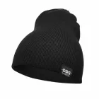 Beanie kötött sapka - fekete