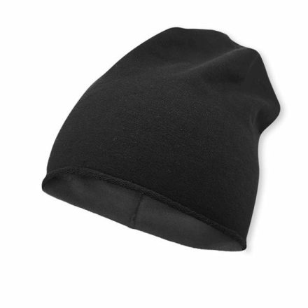 Elasztikus beanie sapka - fekete