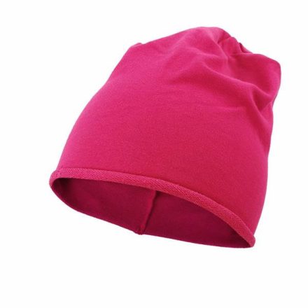 Elasztikus beanie sapka - rózsaszín