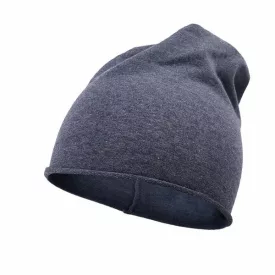Elasztikus beanie sapka - farmerkék