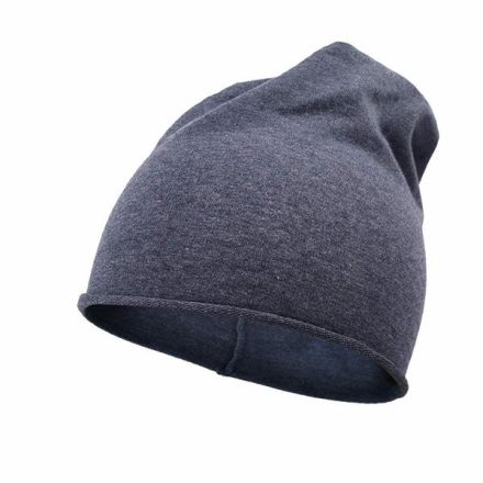 Elasztikus beanie sapka - farmerkék