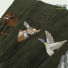 Forest elasztikus pamut vadász zokni - 5 pár