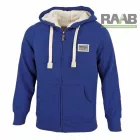 Home sherpa, bélelt pulóver - királykék