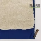 Home sherpa, bélelt pulóver - királykék