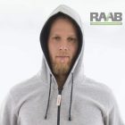 Melírszürke férfi pulóver