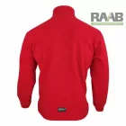 Basic cipzáras nyakú pulóver S-3XL-ig- piros