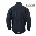Basic cipzáras nyakú pulóver 3-5XL-ig- sötétkék 