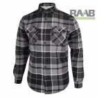 Bélelt favágóing - Vintage Overshirt S-3XL-ig - szürke 