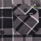 Bélelt favágóing - Vintage Overshirt S-3XL-ig - szürke 