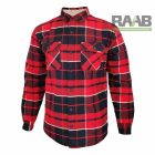 Bélelt favágóng - Vintage Overshirt S-3XL-ig - piros