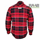 Bélelt favágóng - Vintage Overshirt S-3XL-ig - piros