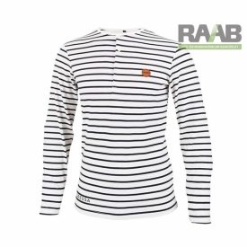   Csíkos felgombolható ujjú férfi póló S-2XL-ig   - aktuális ajánlatunk