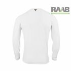 Fehér felgombolható ujjú férfi póló S-2XL-ig